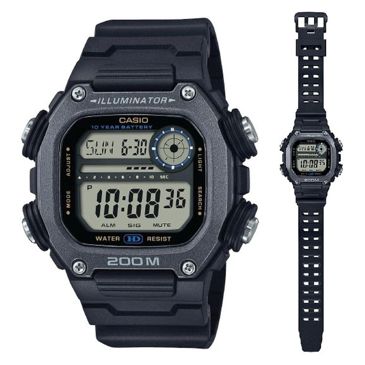 Casio Illuminator Diver Herreur Kvarts - Casio Armbånd  - 4549526341885