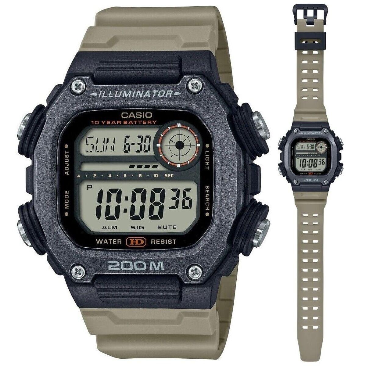 Casio Illuminator Diver Herreur 200 - Casio Armbånd  - 4549526341915
