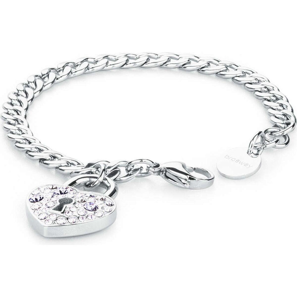 Brosway Armbånd Til Kvinder Sølvfarvet Charm Looks - Brosway Armbånd  - 8058773500854