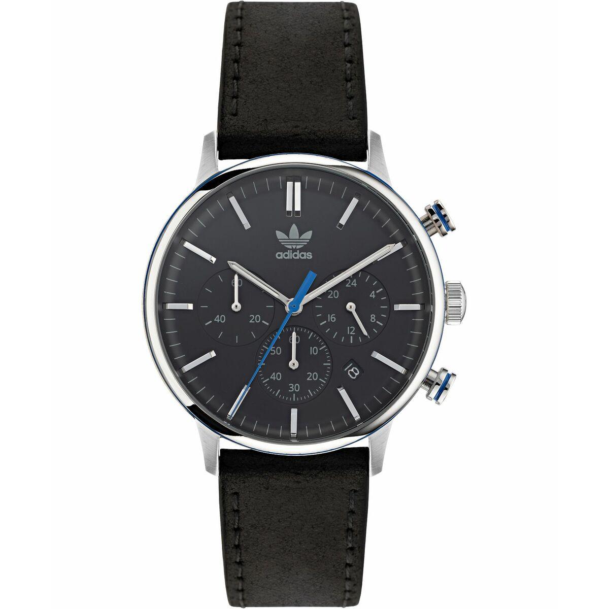 Sort Adidas Herreur Aosy22013 Læderrem - Adidas Armbånd  - 0840190028183