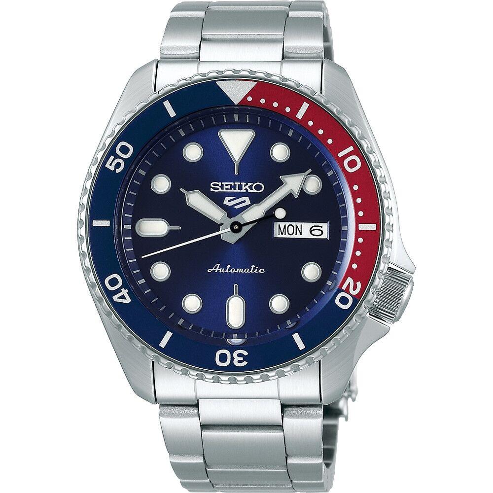 Seiko Srpd53k1 Herreur Automatisk Armbåndsur Blå Skive - Seiko Armbånd  - 8431242964645