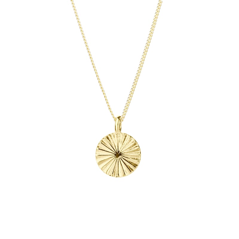 Line Necklace Golden - Aqua Dulce Halskæder  - 5740013869458