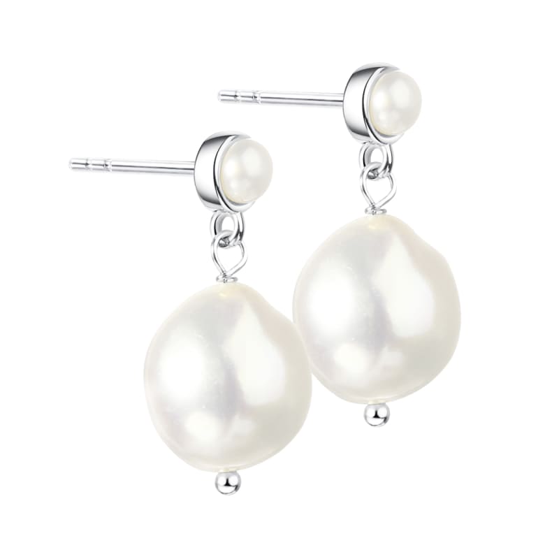 Lulu Earstud Silver - Aqua Dulce Ørestikkere  - 5740013845841