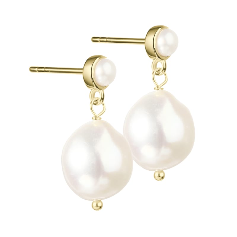 Lulu Earstuds Golden - Aqua Dulce Ørestikkere  - 5740013845858