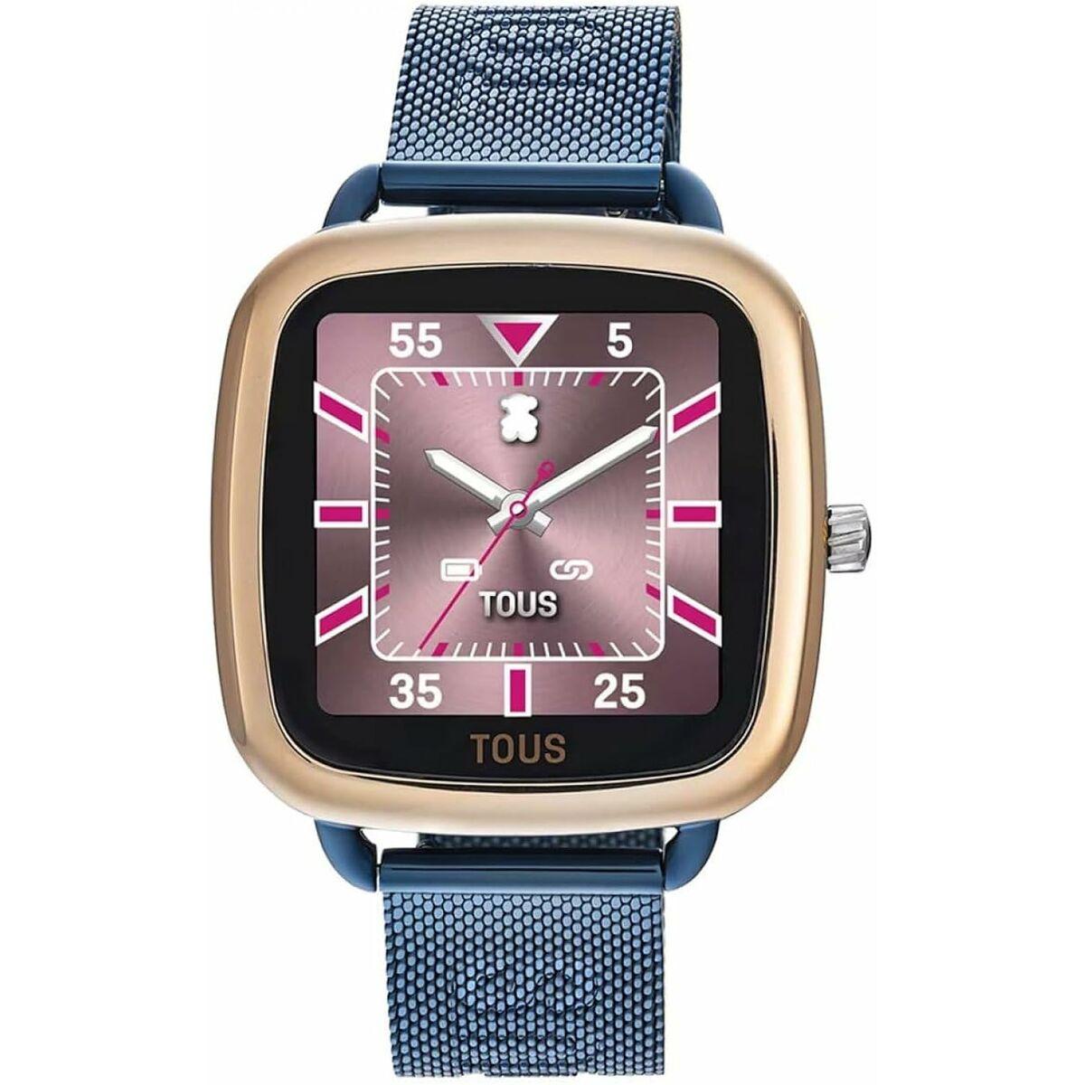 Tous Dameur 300358086 Firkantet Blå Armbåndsur - Tous Armbånd  - 8434103492561
