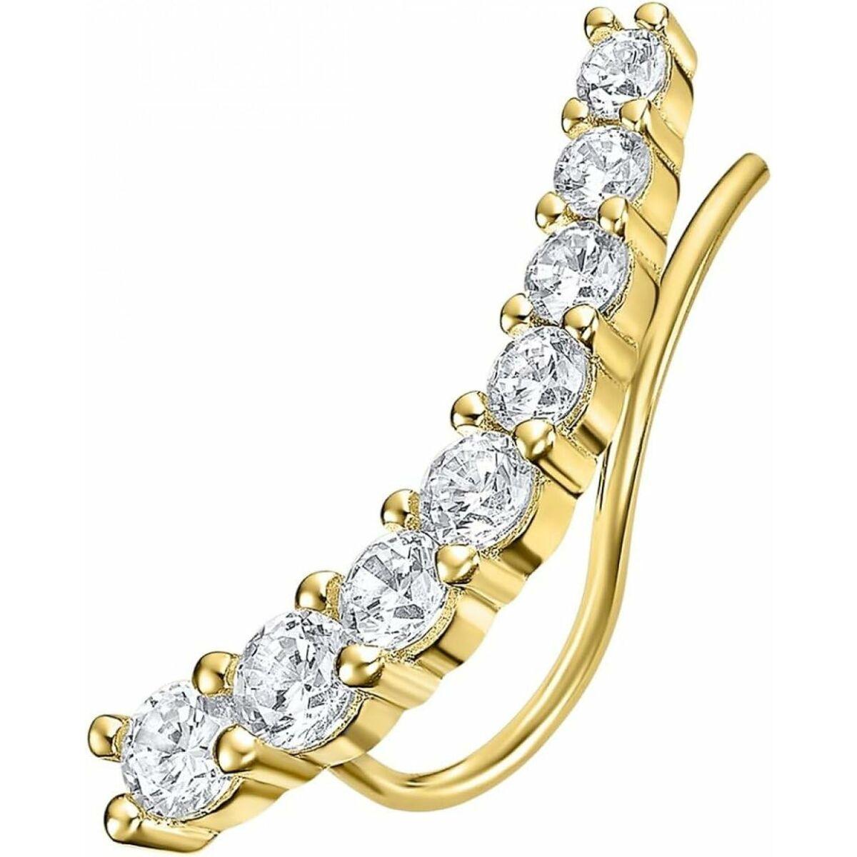 Lotus Til Kvinder Lp3386 Elegant Ear Climber - Lotus Øreringe  - 8430622787805