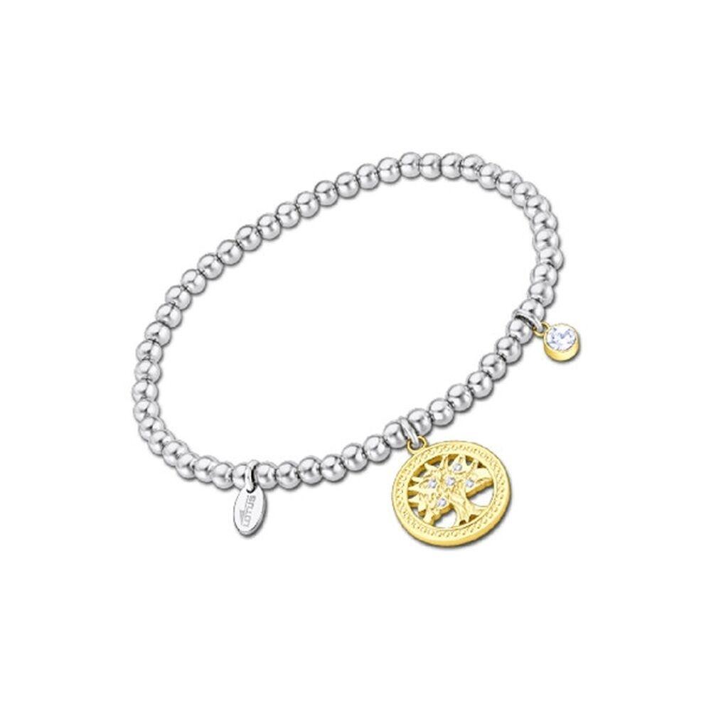 Lotus Ls2171 Armbånd Til Kvinder Elastisk Perlearmbånd Med Vedhæng - Lotus Armbånd  - 8430622765520