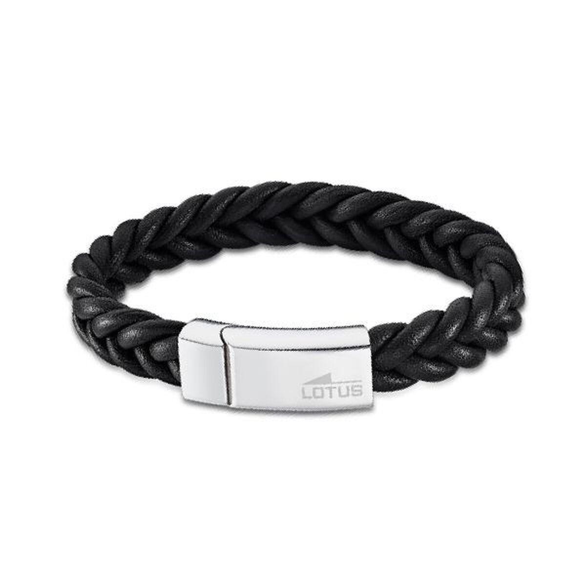 Sort Lotus Ls2095 Herrearmbånd - Lotus Armbånd  - 8430622757631