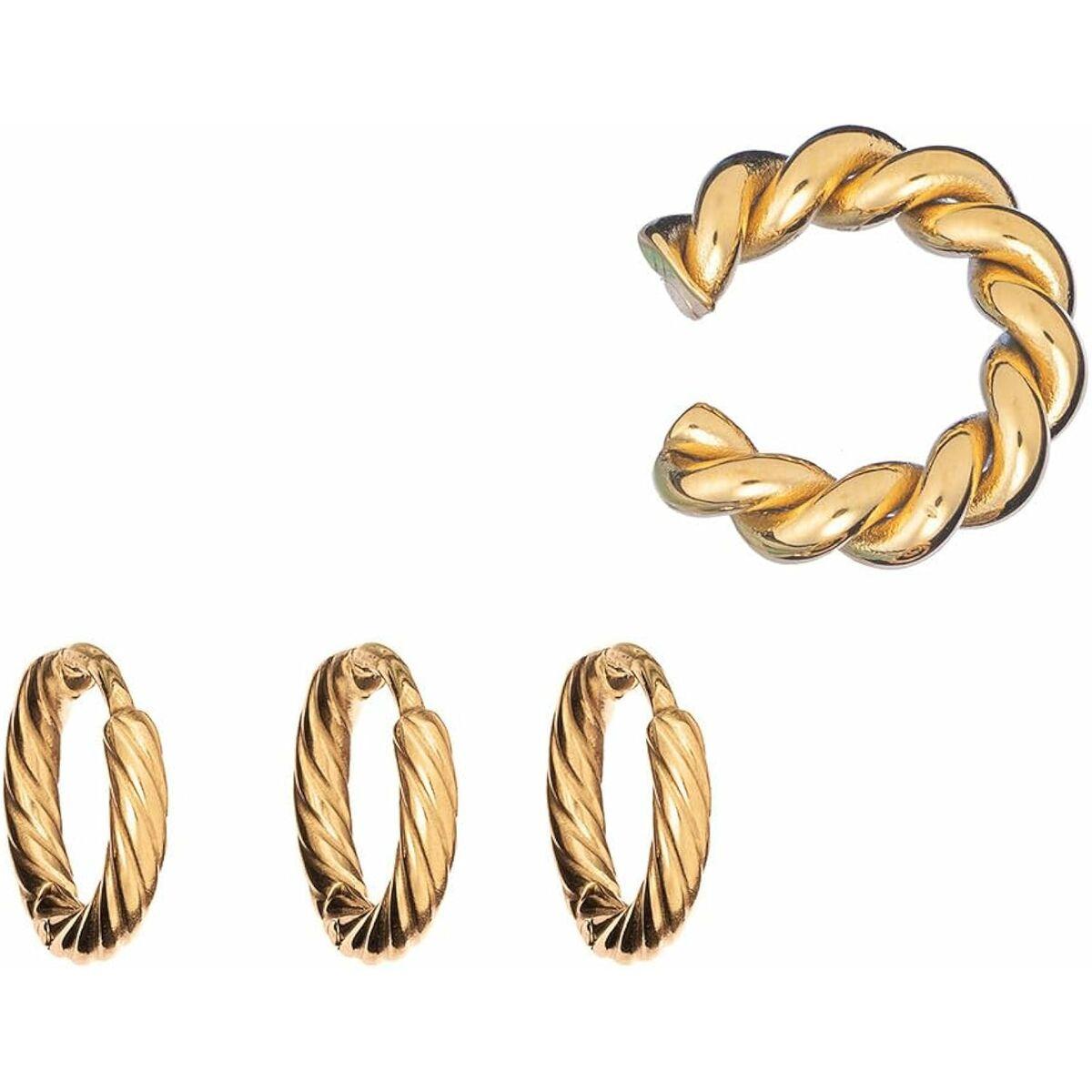 Jewels Ep048 øreringe Til Kvinder Guldfarvet Twist Design - An Jewels Øreringe  - 5600468108468