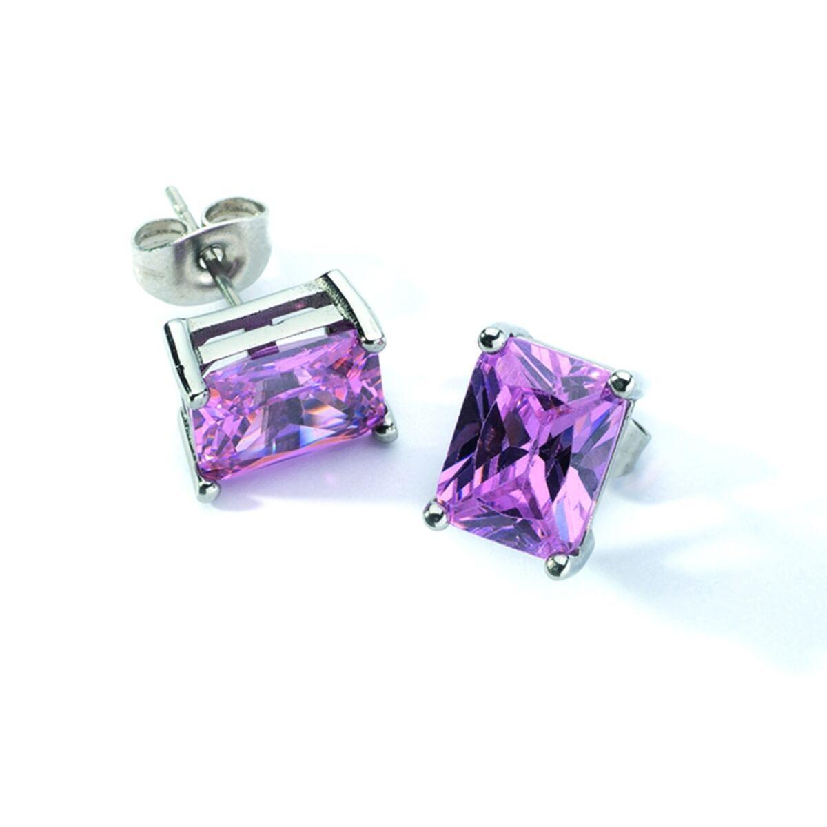 Jewels Eloy2ys øreringe Til Kvinder Med Lilla Sten - An Jewels Øreringe  - 5600468106167