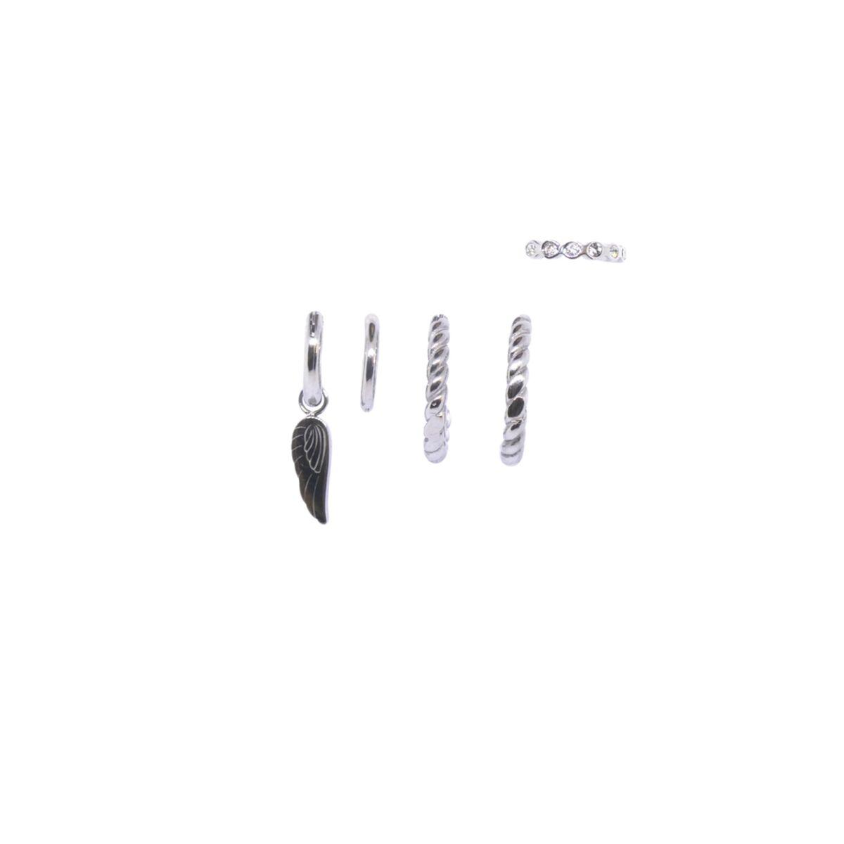 Jewels Ep051 øreringe Til Kvinder Sølvfarvet Sæt - An Jewels Øreringe  - 5600468108499