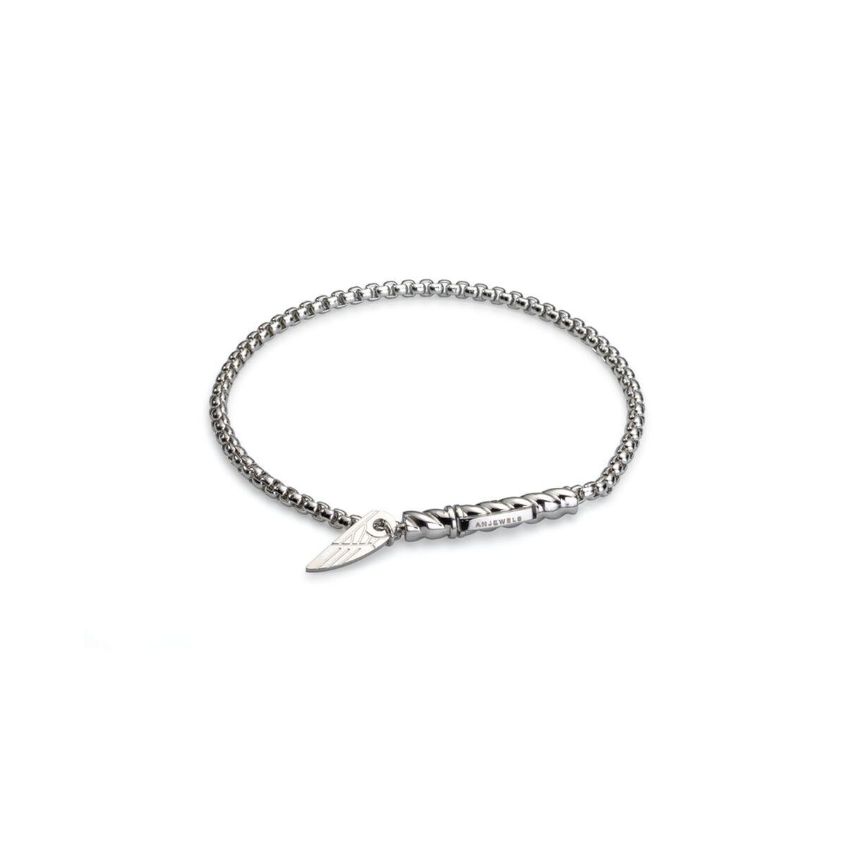 Jewels P257ss Armbånd Til Mænd Sølvfarvet Metal - An Jewels Armbånd  - 5600468107300