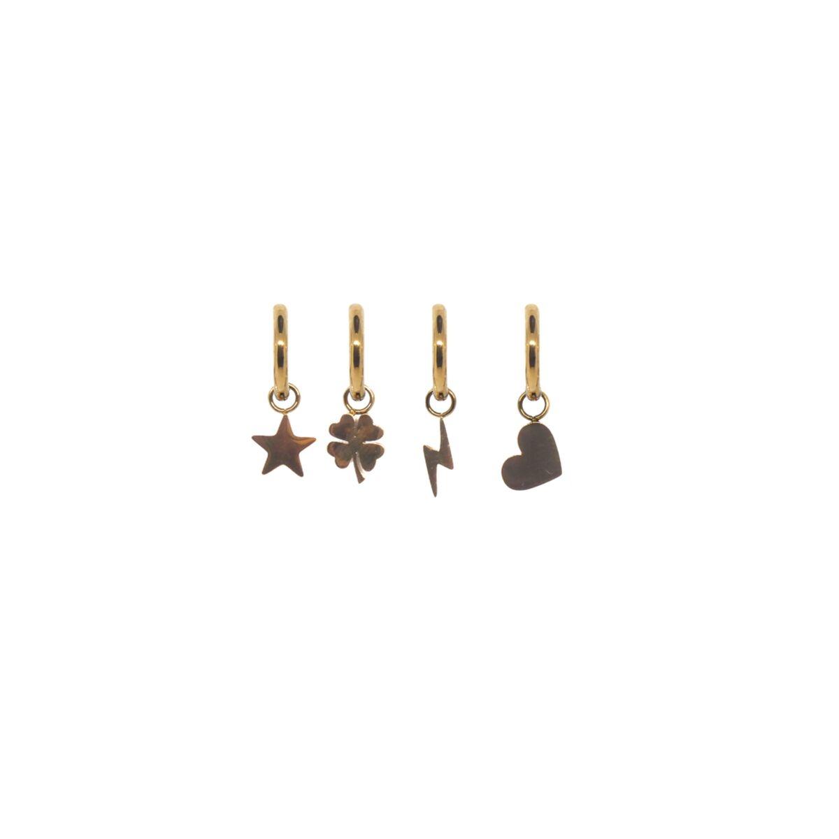 Jewels Ep046 Til Kvinder Multifarvet Metal - An Jewels Øreringe  - 5600468108444