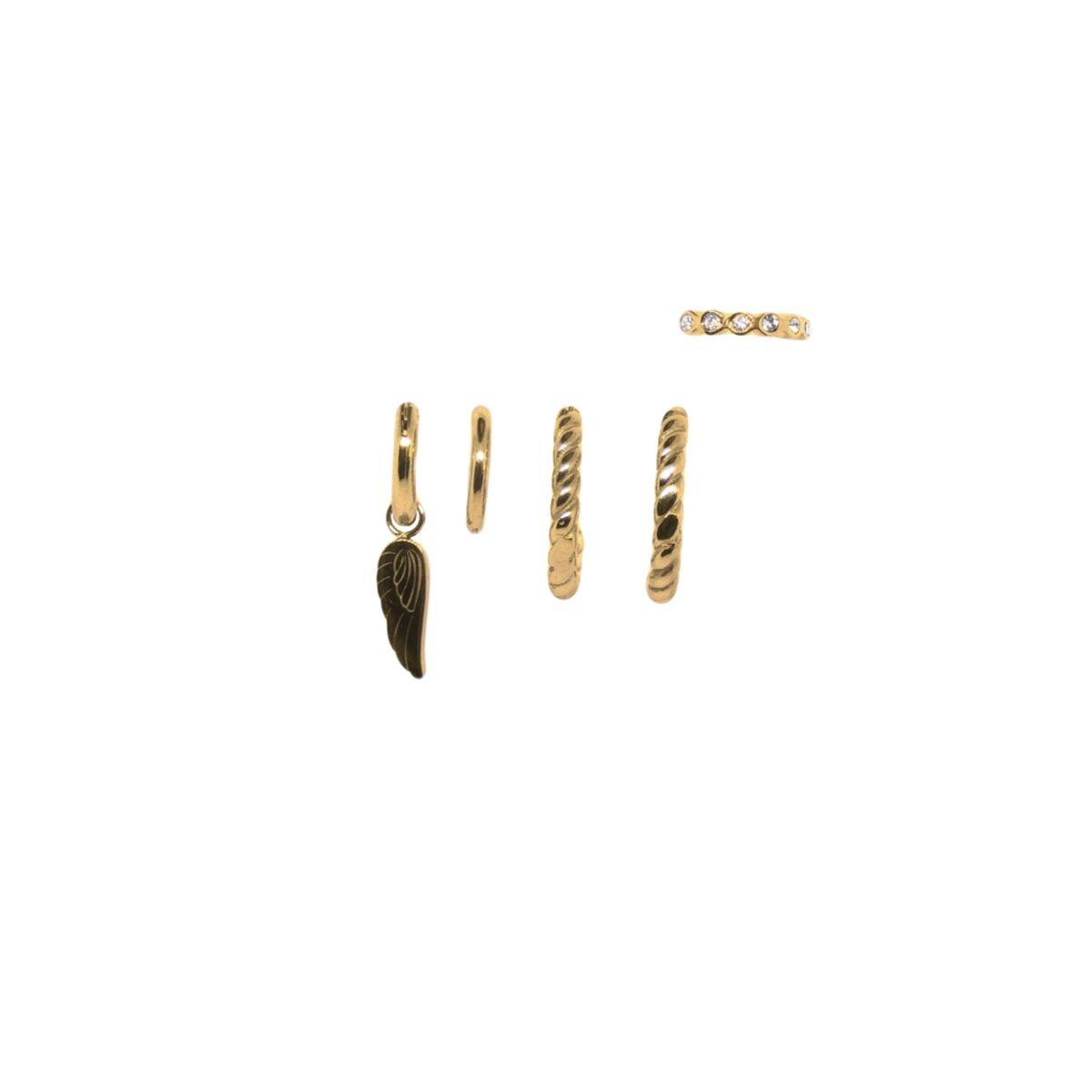 Jewels Ep050 øreringe Til Kvinder Guldfarvede Sætmix - An Jewels Øreringe  - 5600468108482