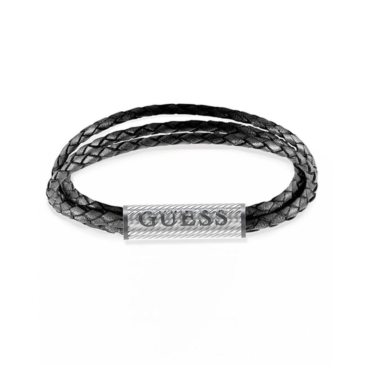 Herrearmbånd Guess Jumb03033jwstbks Flettet Moderne - Guess Armbånd  - 7622336006490