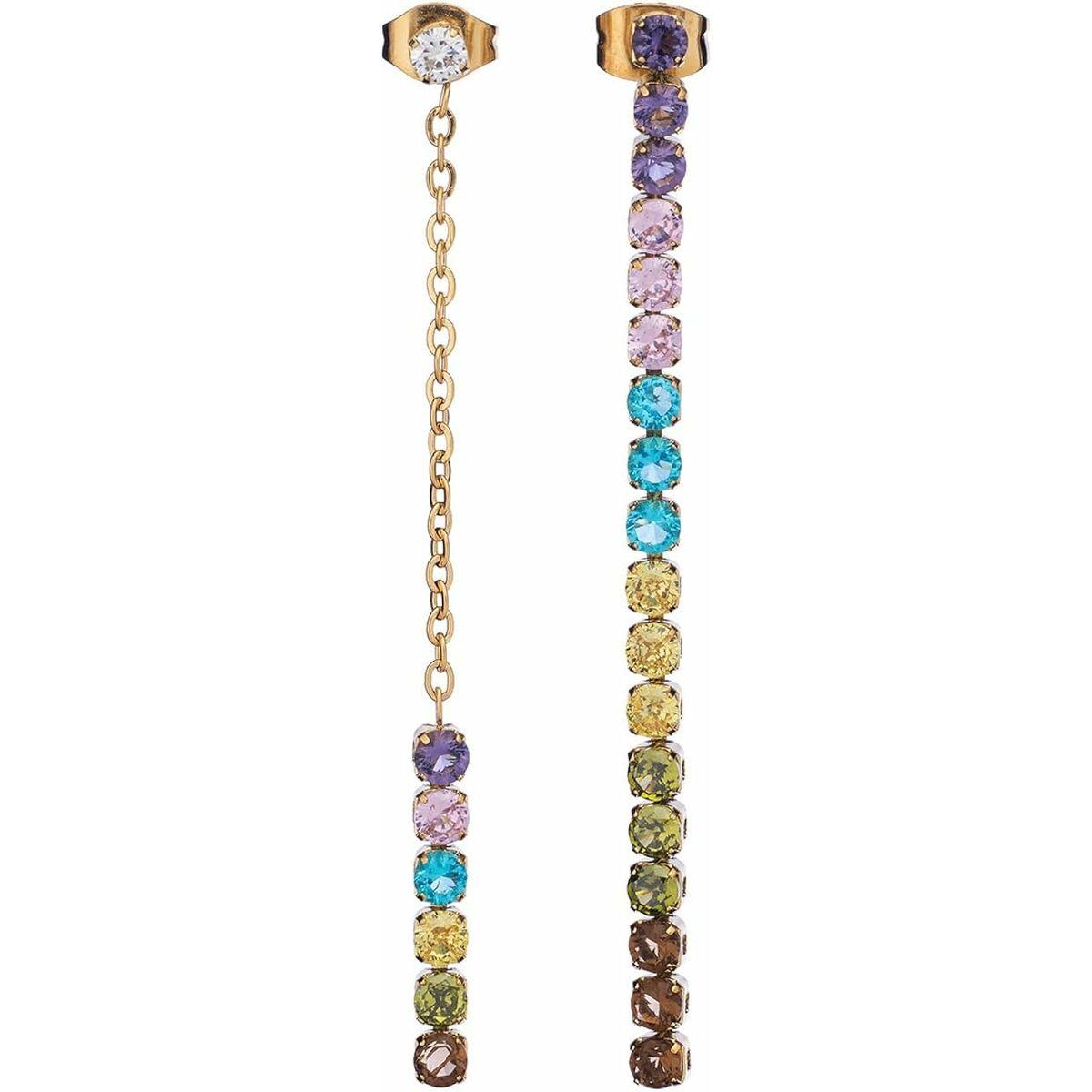 Jewels Eliysum01 Lange øreringe Til Kvinder Med Farvede Sten - An Jewels Øreringe  - 5600468107836
