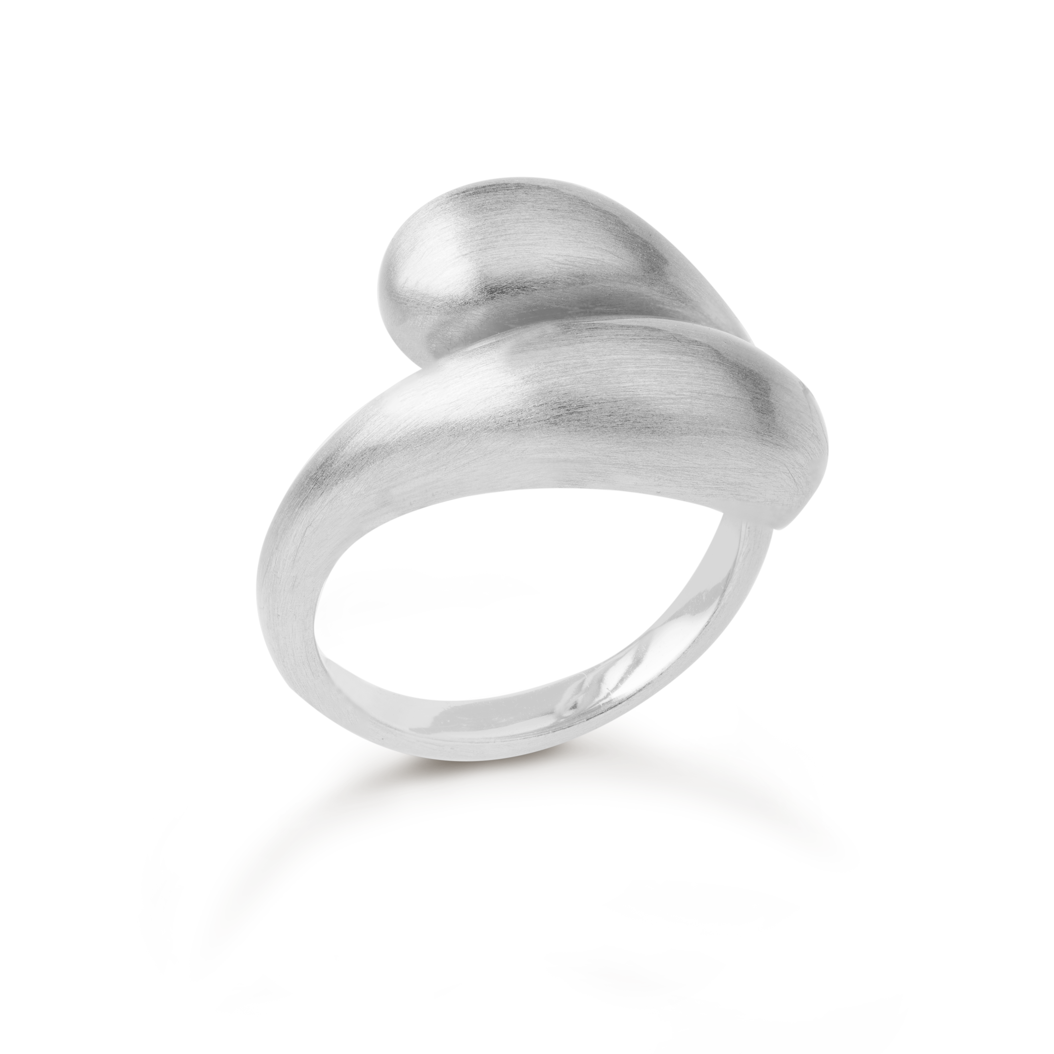 Bybiehl Ocean Flow Duo Ring Sølv 4206 - Bybiehl Fingerringe  - 1233690188300