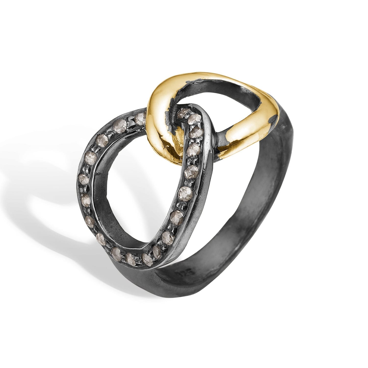 Ring Onassis Duo Grand - Bybirdie.dk Fingerringe