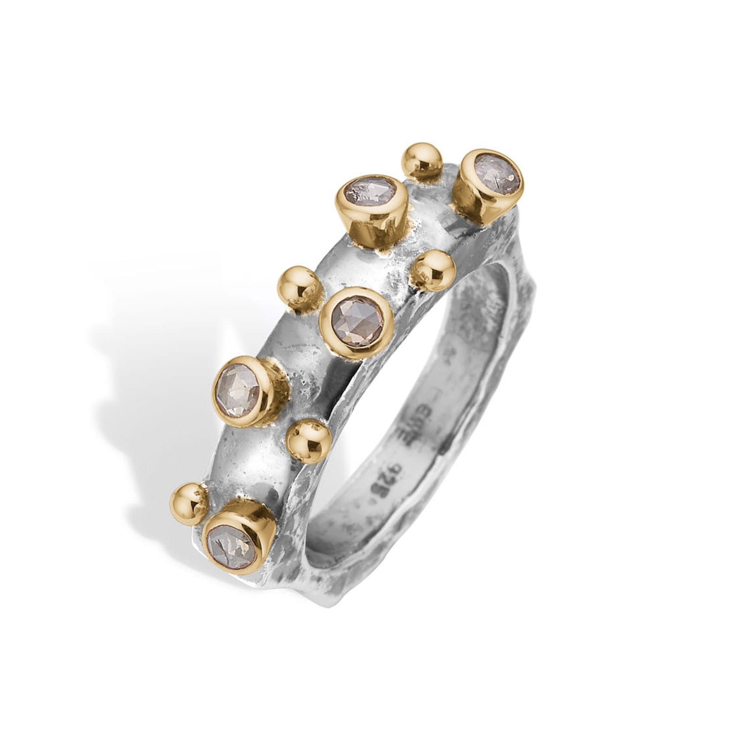Manhattan Rose Silver Ring - Bybirdie.dk Fingerringe