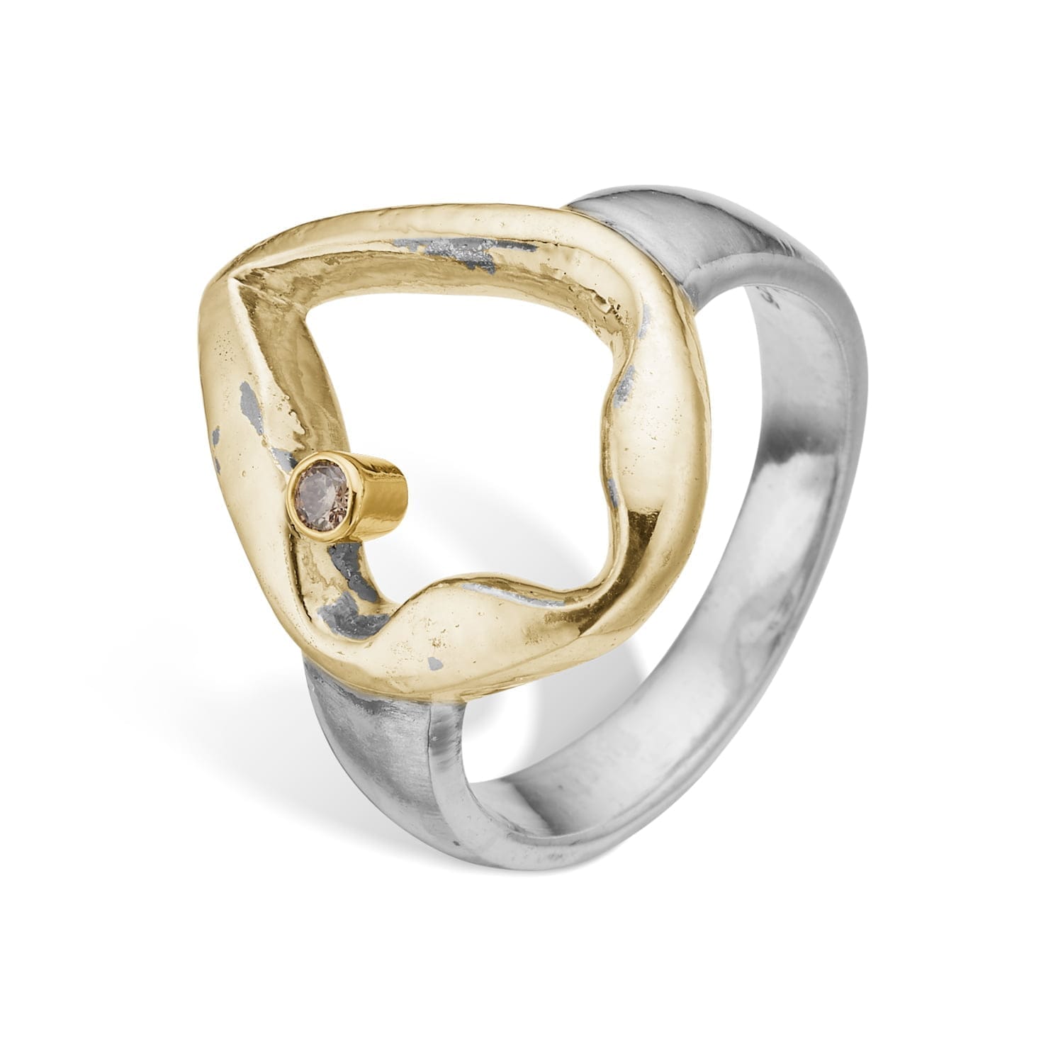 Lotus Golden Fusion Ring - Bybirdie.dk Fingerringe