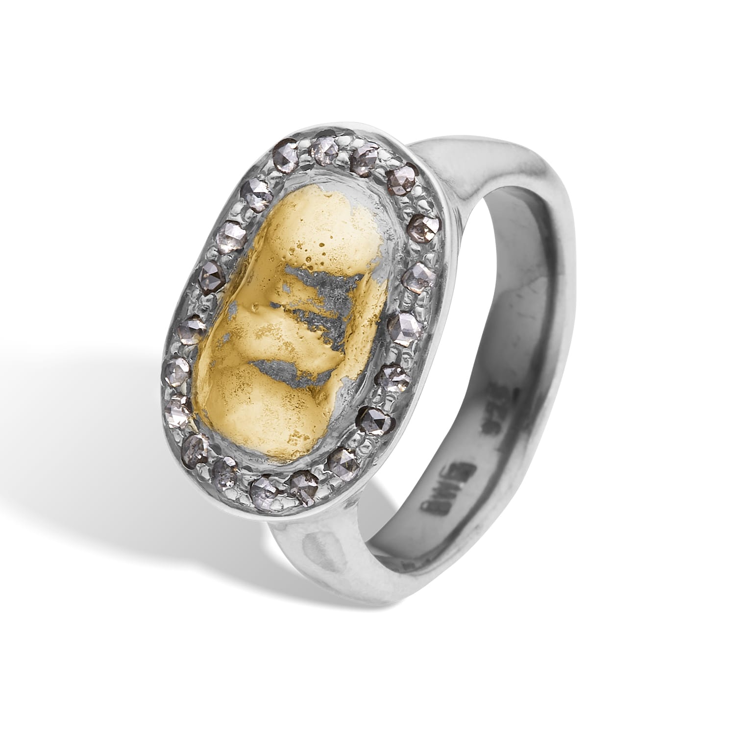 Dagmar Signet Pav Ring - Bybirdie.dk Fingerringe