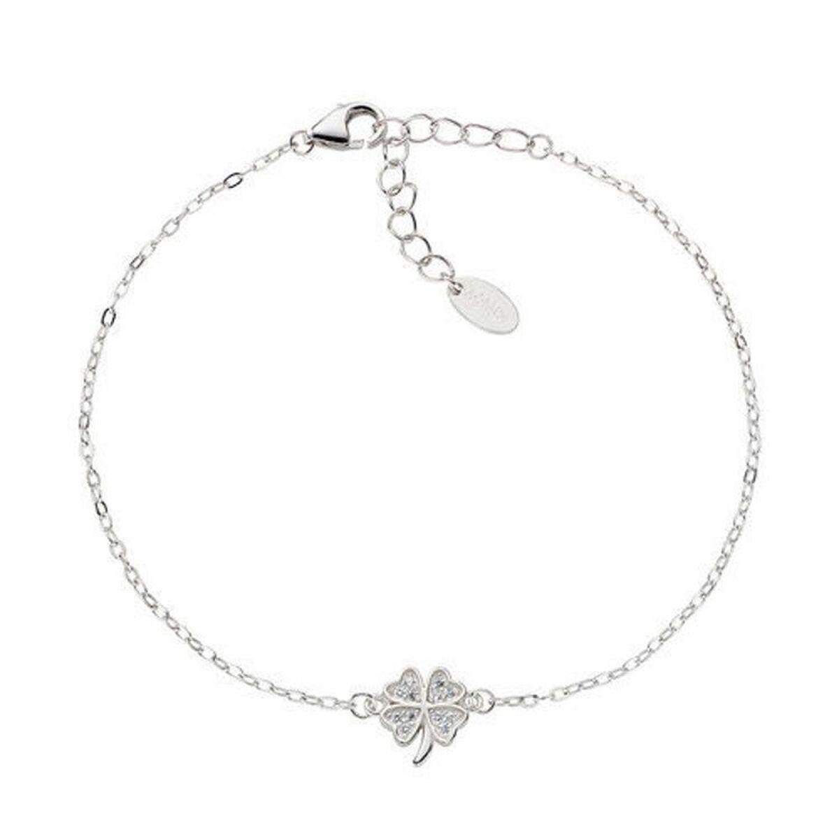 Amen Armbånd Til Kvinder Fint Kædearmbånd Med Firkløver - Halallujah Armbånd  - 8054719167099