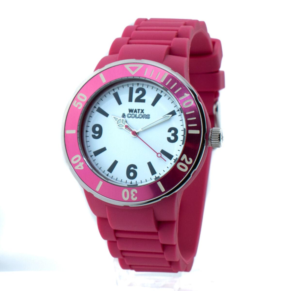 Pink Watx & Colors Unisex Armbåndsur Rwa1623 C1521 Lilla - Armbånd  - 8431777785524