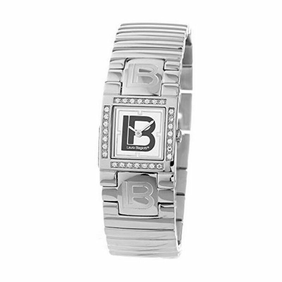 Dameur Laura Biagiotti Lb0005l 01z Sølvfarvet Armbåndsur - Laura Biagiotti Armbånd  - 8032636430427
