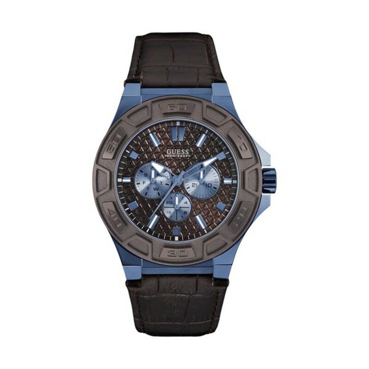Herreur Guess W0674g5 Brun Blå - Guess Armbånd  - 0091661459177