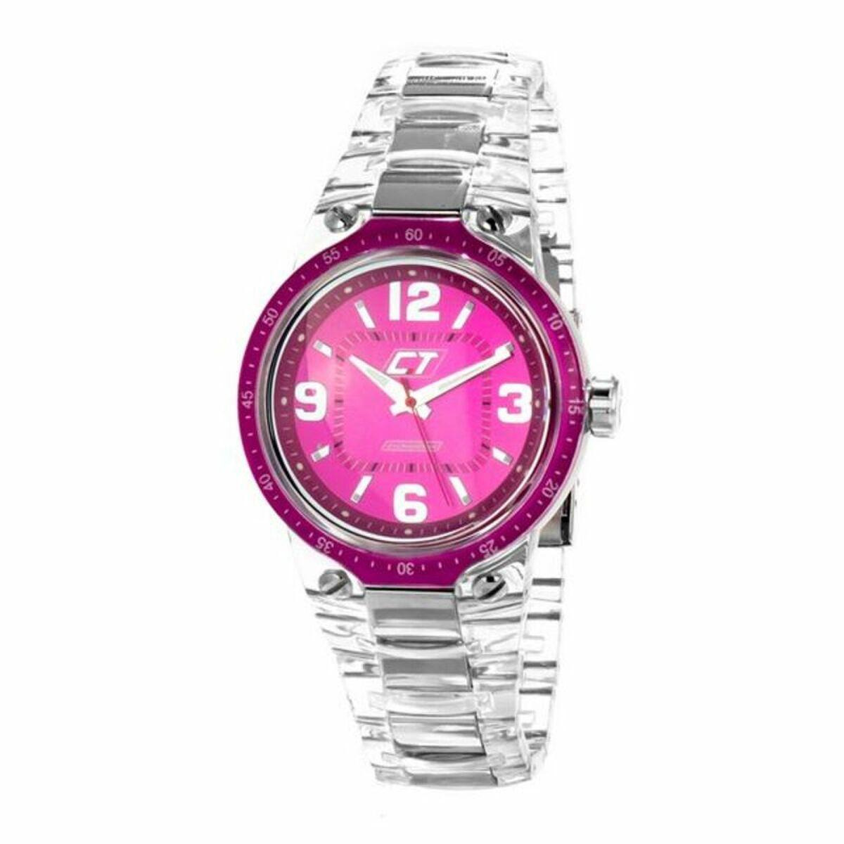 Pink Chronotech Unisex Armbåndsur Cc7043m Skive - Chronotech Armbånd  - 8033544013702