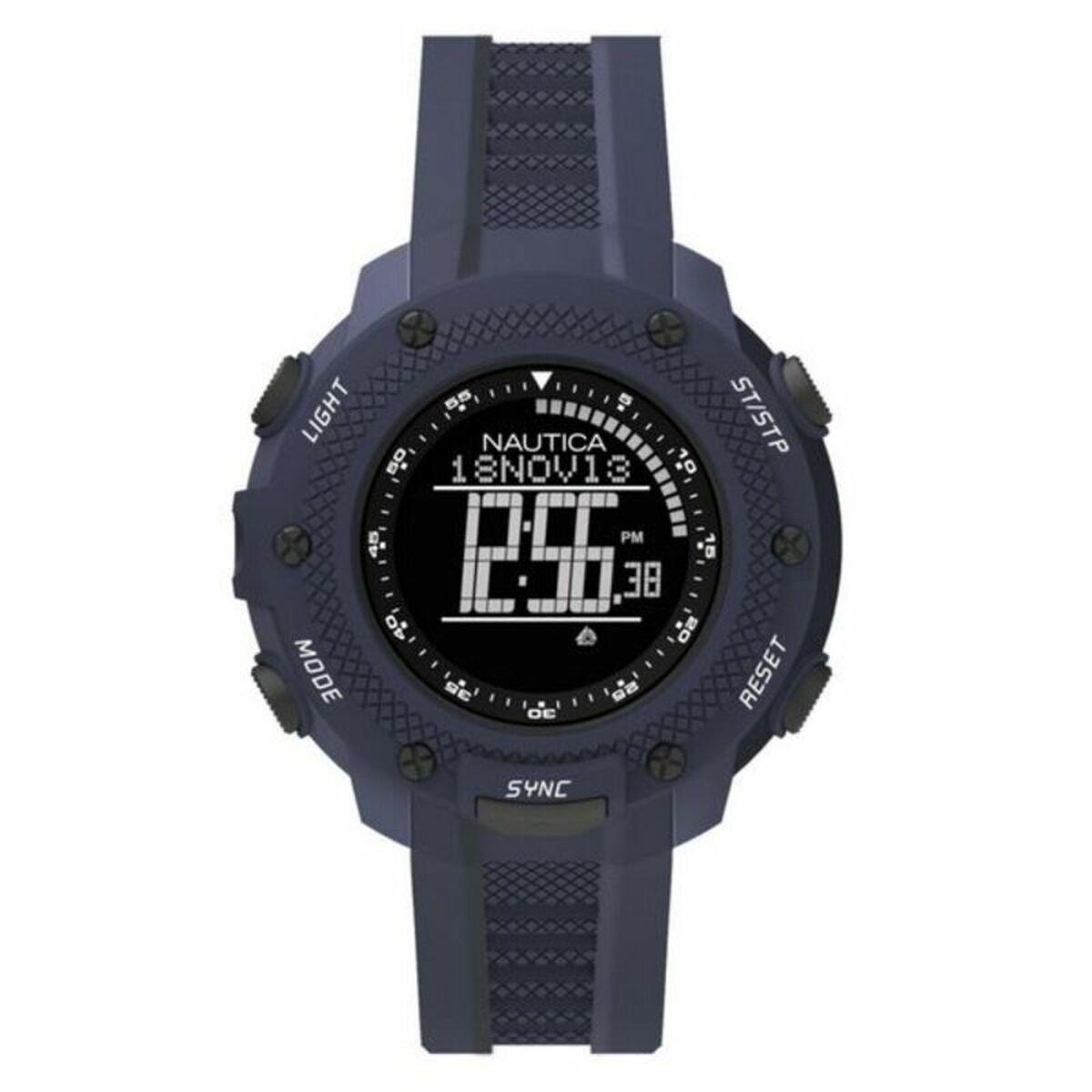 Sort Nautica Herreur Nai19524g Blå - Nautica Armbånd  - 8434103232297