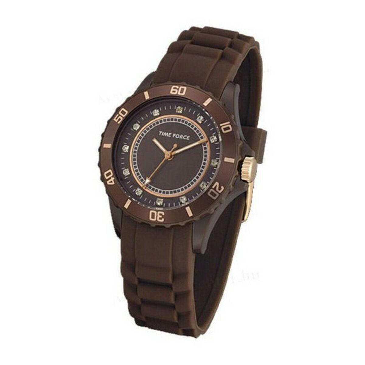 Time Force Dameur Tf4024l15 Brun - Time Force Armbånd  - 8431571026137