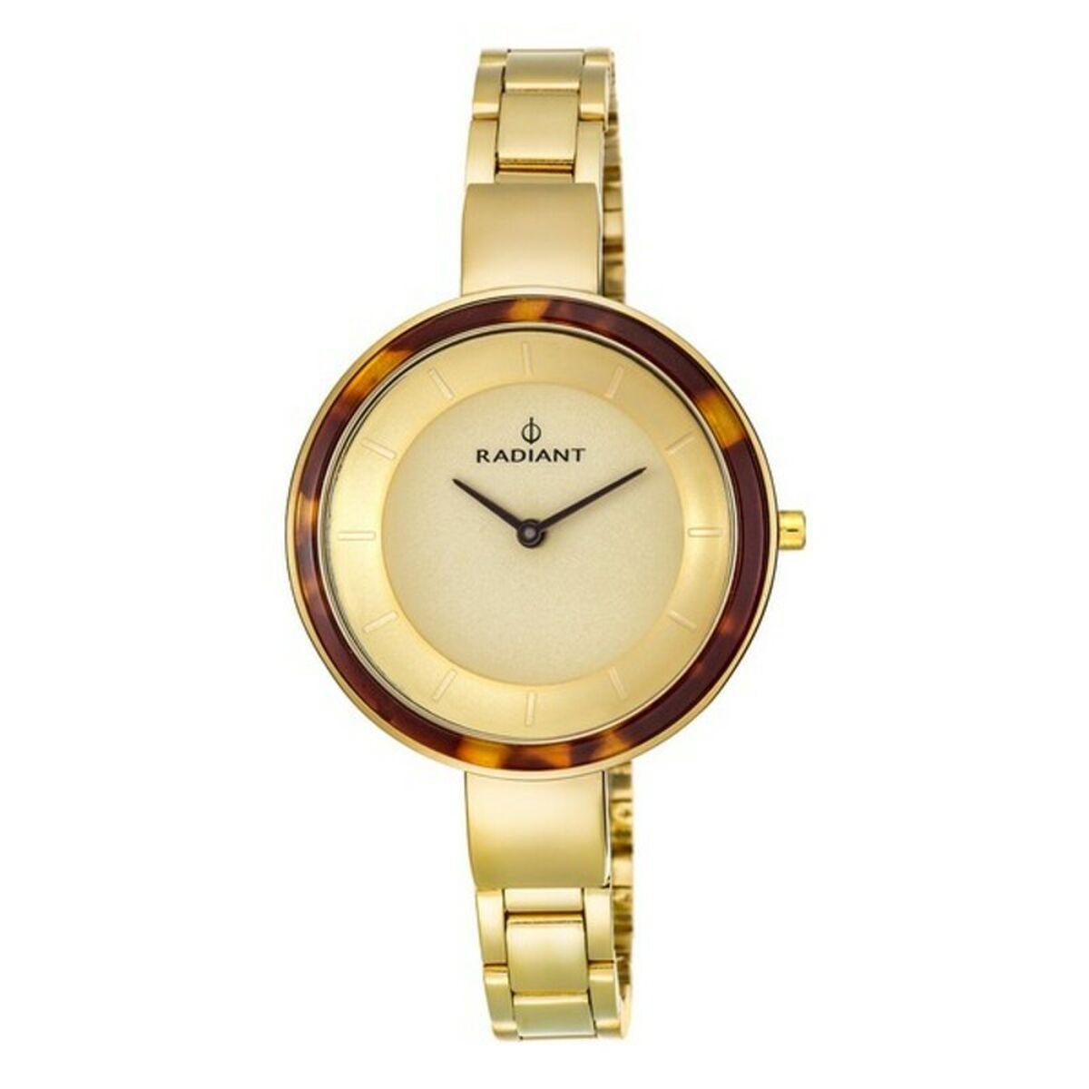 Strålende Dameur Radiant Ra460202 Gylden Armbåndsur - Radiant Armbånd  - 8431242935218