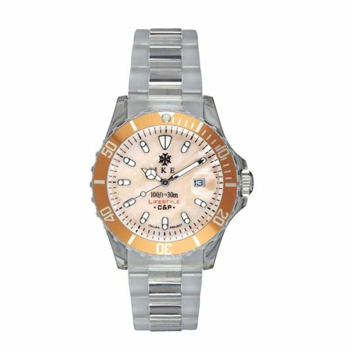 Ike Dameur Br007 Gennemsigtigt Armbåndsur - Ike Armbånd  - 5546977375017