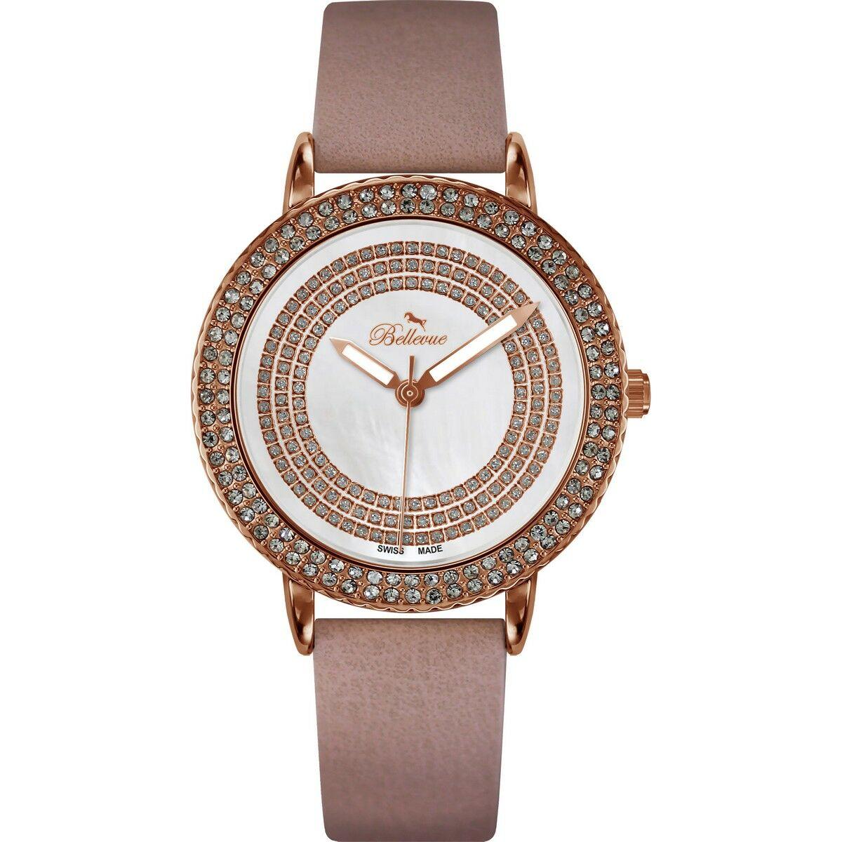 Pink Dameur Bellevue Armbåndsur Til Kvinder - Bellevue Armbånd  - 7640166932505