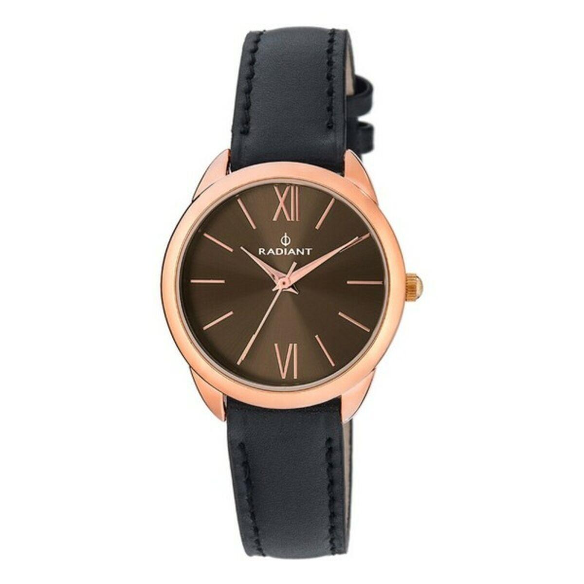 Sort Radiant Dameur Ra419601 Læderrem - Radiant Armbånd  - 8431242915463
