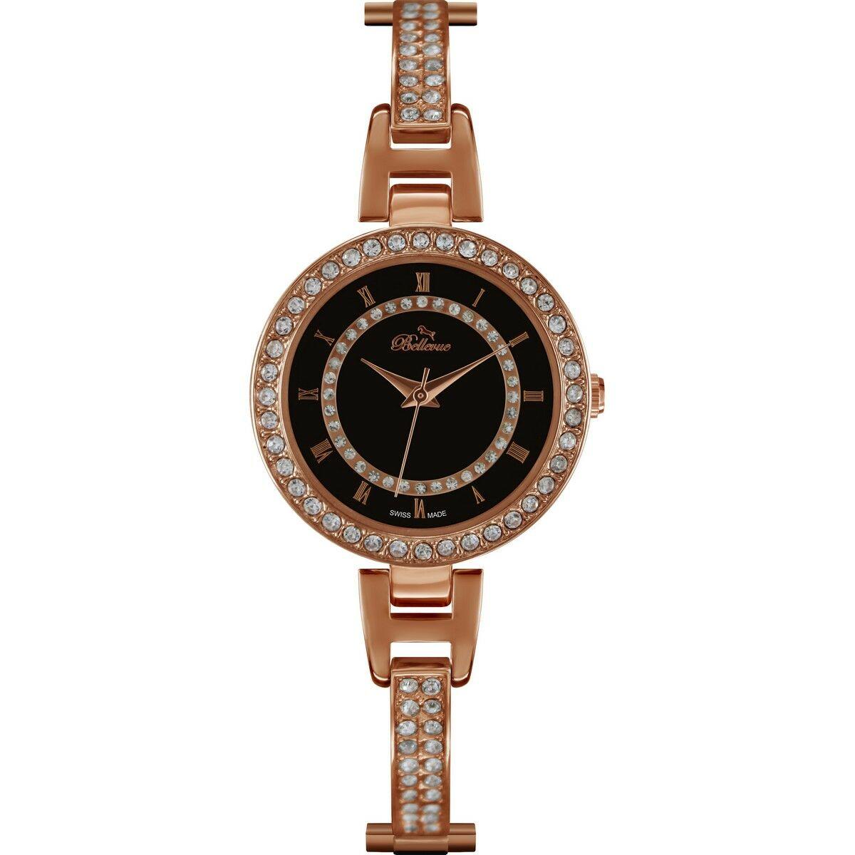 Pink Dameur Bellevue D11 Armbåndsur Metal - Bellevue Armbånd  - 7640166932642
