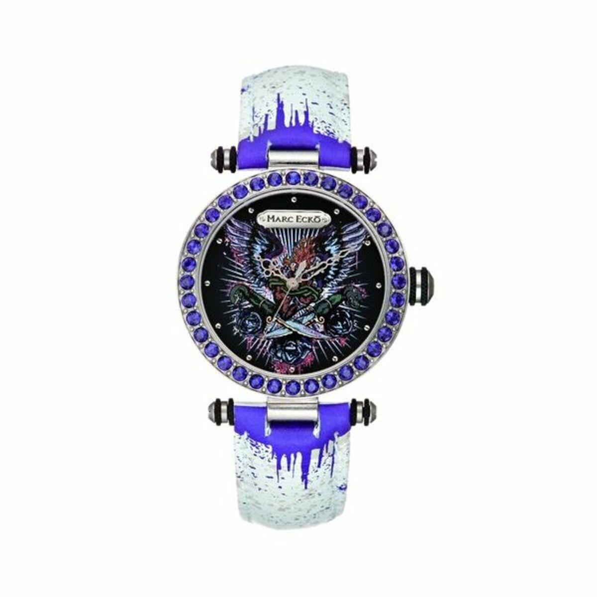 Dameur Marc Ecko E15087m1 Armbåndsur Læderrem - Ecko Unlimited Armbånd  - 0840190013950