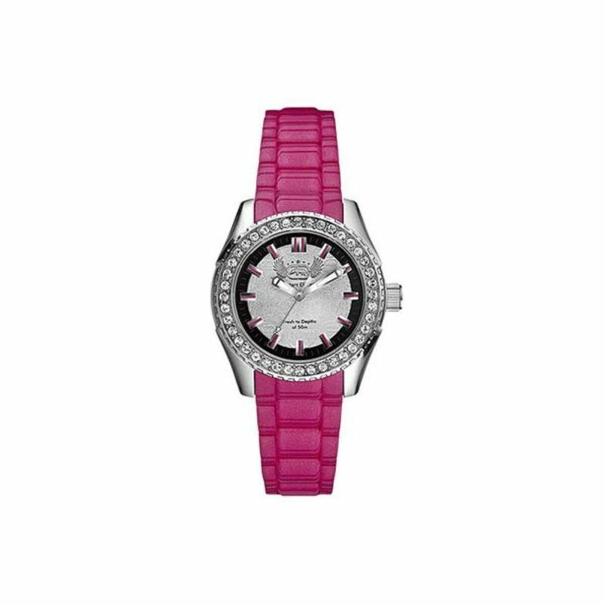 Pink Dameur Marc Ecko E11599m3 Armbåndsur Silikonerem - Ecko Unlimited Armbånd  - 0840190015404