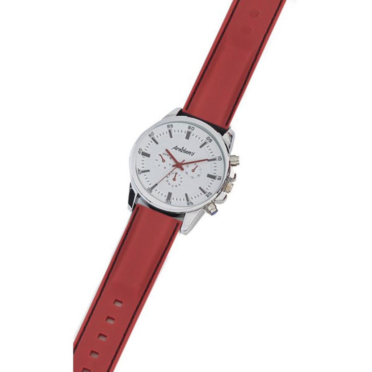 Arabians Herreur Hba2258r Rød Silikonerem - Arabians Armbånd  - 8431777737851