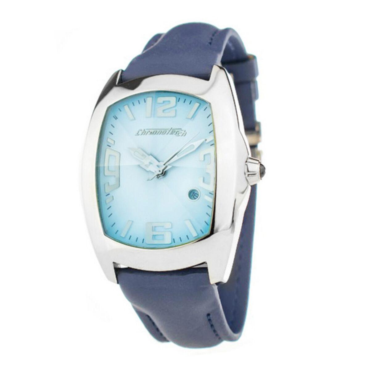 Chronotech Herreur Ct7588m Blå Skive - Chronotech Armbånd  - 8031301755735
