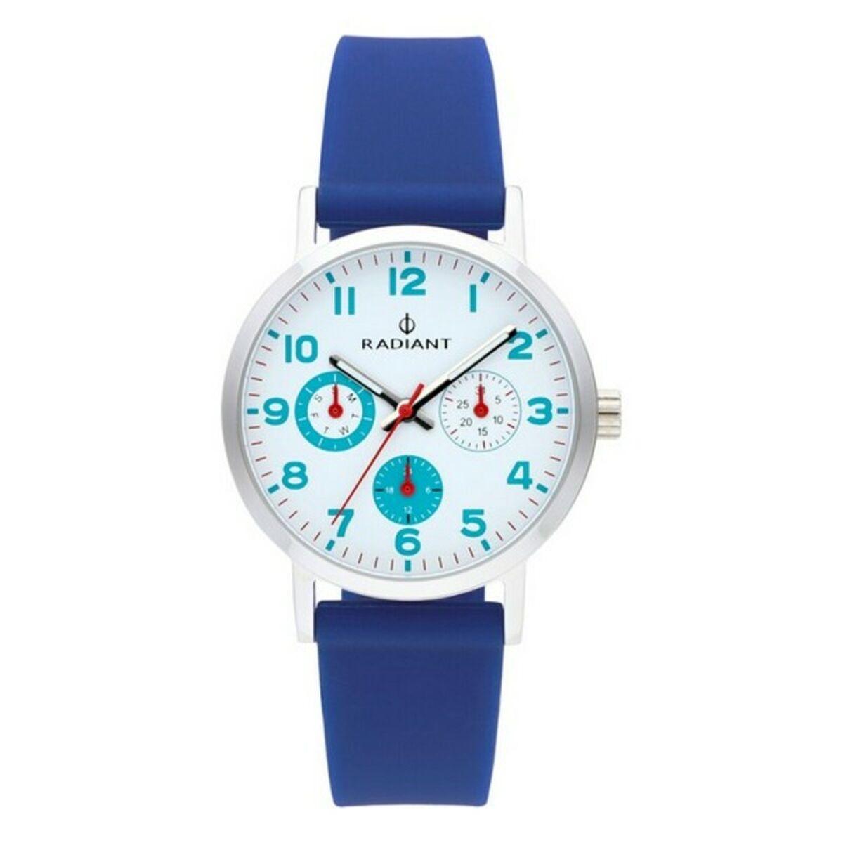 Strålende Radiant Børneur Ra448709 Armbåndsur Blå Silikonerem - Radiant Armbånd  - 8434103430624