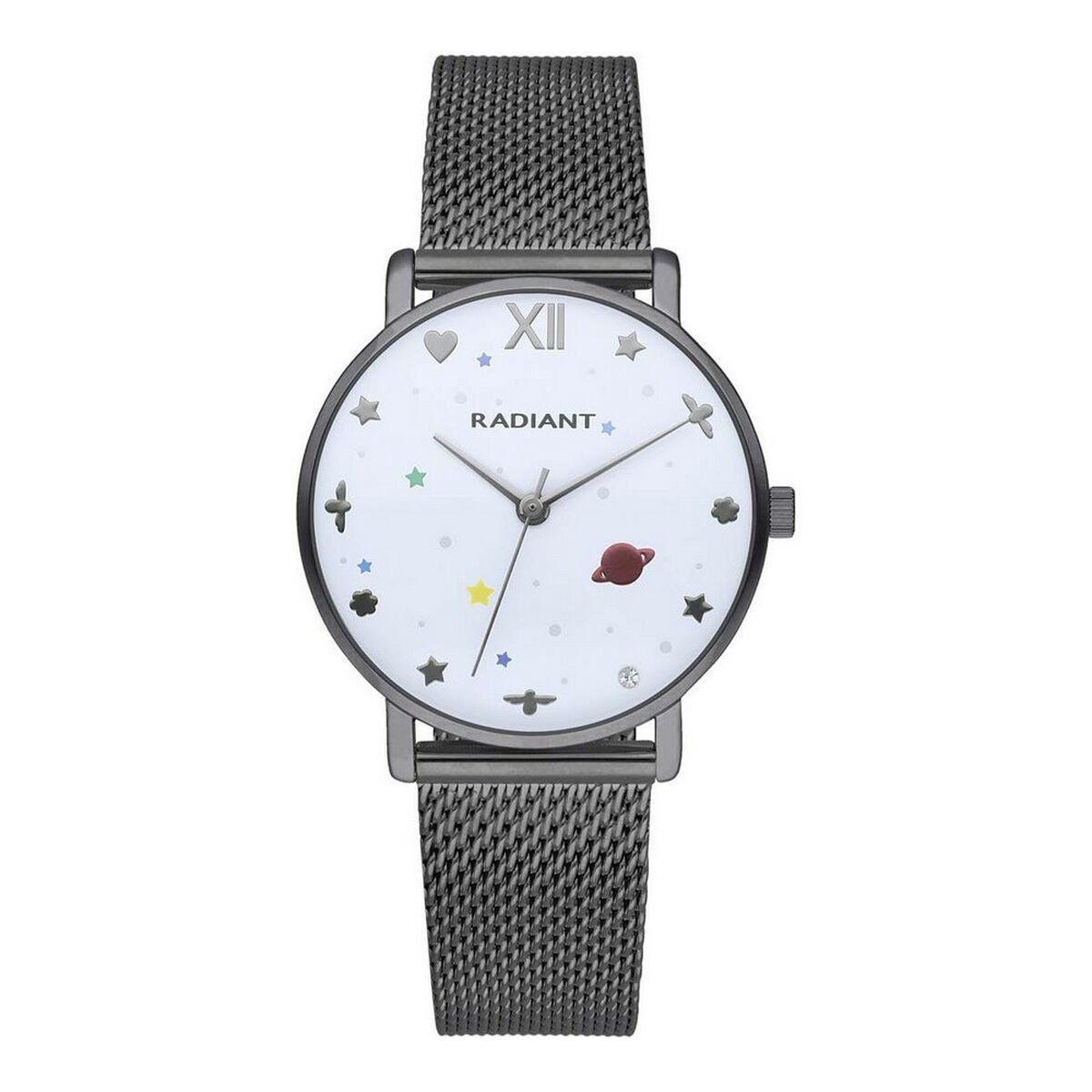 Radiant Dameur Ra545201 Armbåndsur Grå Mesh - Radiant Armbånd  - 8431242969152