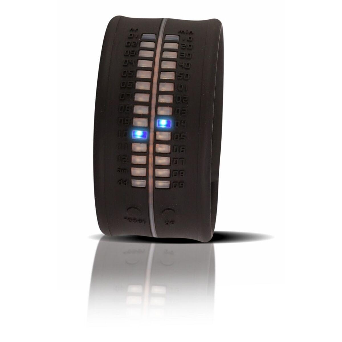 Sort Time Unisex Zeroa3 Armbåndsur - Time-it Armbånd  - 8431777727562