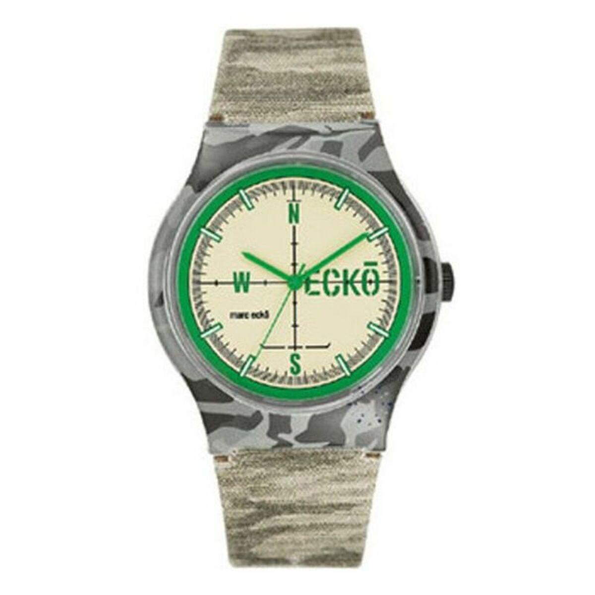 Grøn Marc Ecko Unisex Armbåndsur E06509m1 - Ecko Unlimited Armbånd  - 0840190014353