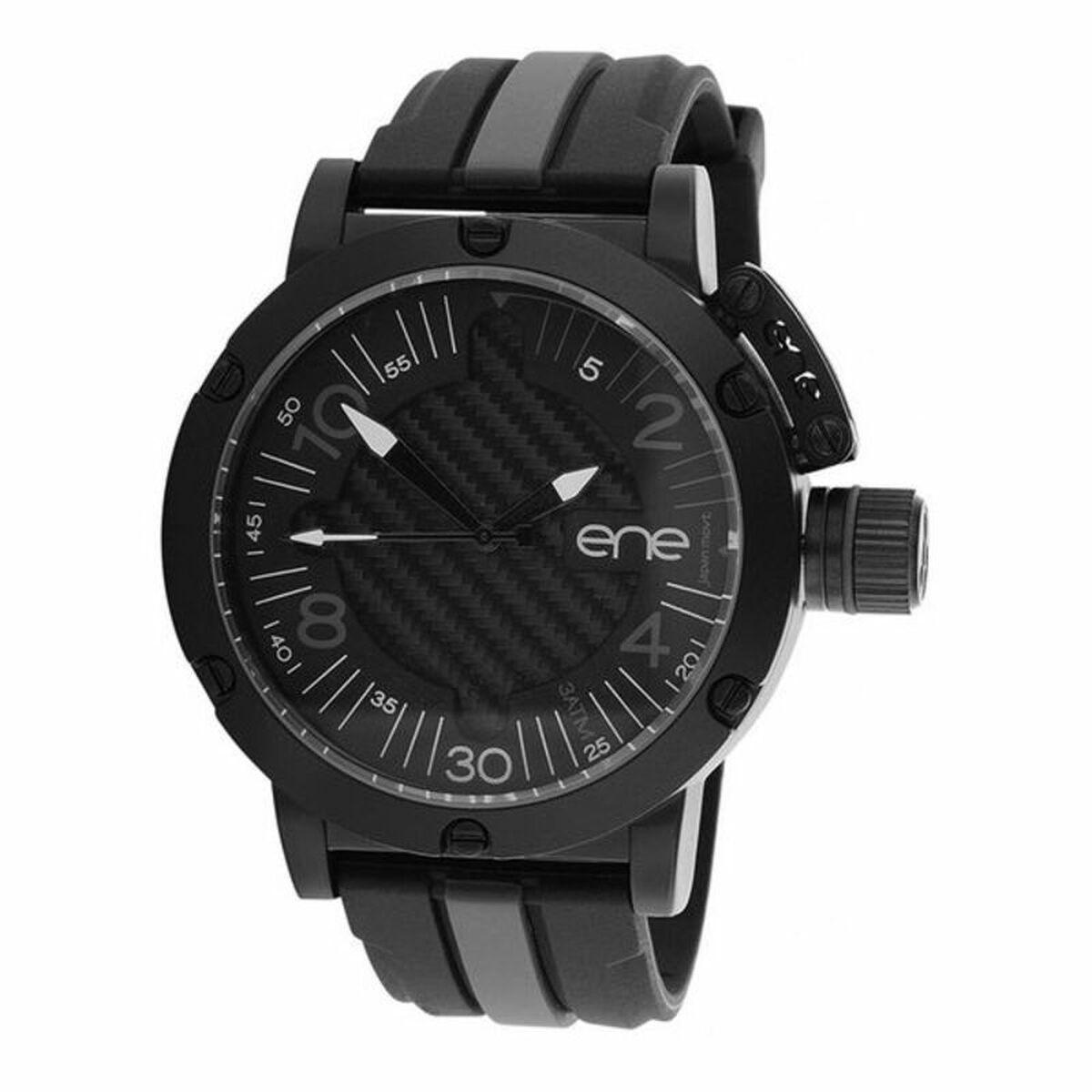 Sort Ene Herreur 11464 Kvarts - Ene Armbånd  - 8432994177925