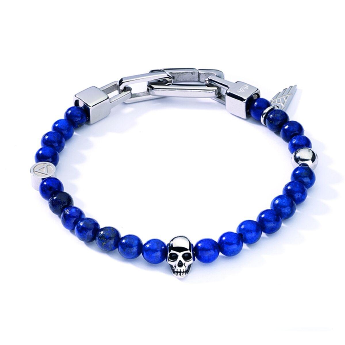 Jewels P255sbl Armbånd Til Mænd Metal Blå Perler - An Jewels Armbånd  - 5600468105726