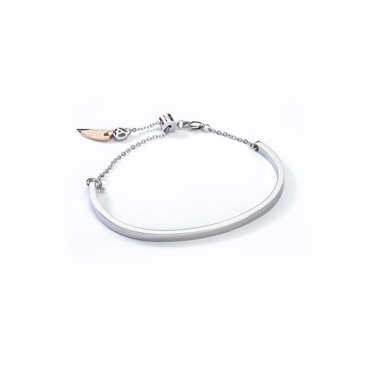 Jewels Bli05s Armbånd Til Mænd Elegant Stålfarvet Design - An Jewels Armbånd  - 5600468107089