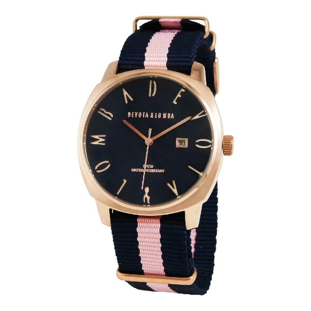 Pink Armbåndsur Unisex Devota & Lomba Dl8mspblpk3bu - Armbånd  - 8435432513095