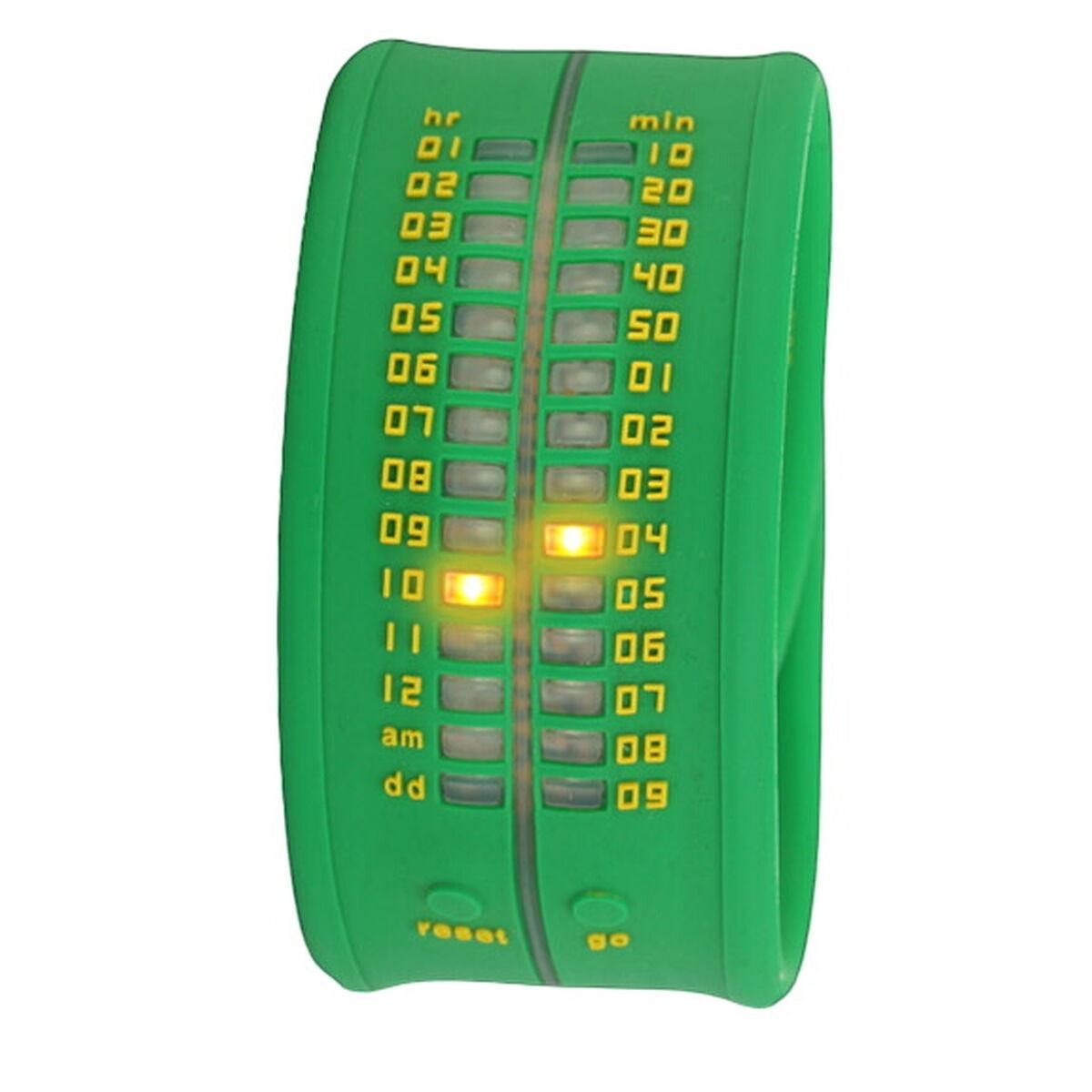 Grøn Dameur Time Zeroa6 T Armbåndsur - Time-it Armbånd  - 5055573579366
